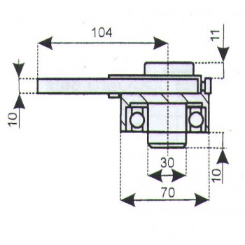 cardine superiore 170s